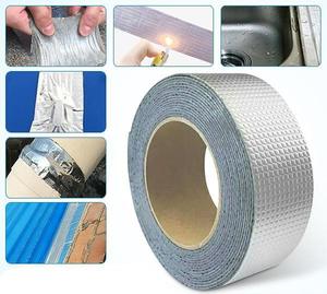 Cinta de goma de butilo <span class=keywords><strong>para</strong></span> reparación de Super RV, sello de tubería de alta temperatura, cinta selladora de butilo de papel de aluminio impermeable <span class=keywords><strong>para</strong></span> fugas en el techo - Product Image 6