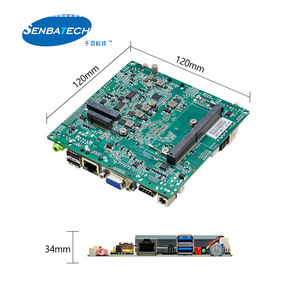 STX-T97_1L RTL8111H N97 DDR4 PS2 TPM 6 USB 2 COM 12V Mini-PCIE X86 <span class=keywords><strong>Nano</strong></span> <span class=keywords><strong>Itx</strong></span> Carte mère industrielle intégrée - Product Image 4