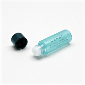 Mini Botella Redonda de <span class=keywords><strong>PCR</strong></span>-PET de 20 ml para Tóner, 0.68 oz, Tamaño de Muestra para <span class=keywords><strong>Viaje</strong></span>, Envase Reciclable para Cuidado de la Piel, Fabricante OEM Personalizado - Product Image 5