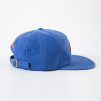 Casquette Snapback à visière plate en toile de coton de couleur unie, personnalisée, avec patch brodé, directement de l'usine