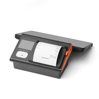 Tablette POS de bureau Android 14 4+64 Go avec machine de paiement NFC, Wi-Fi 6, BT 5.2, garantie de 3 ans pour utilisation en restauration