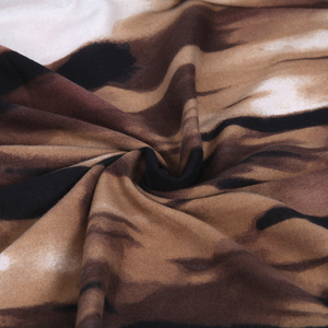 Bufanda de terciopelo de lujo para mujer, chal cálido de invierno con estampado abstracto grande, accesorio de moda suave y acogedor, 180x90cm - Product Image 4