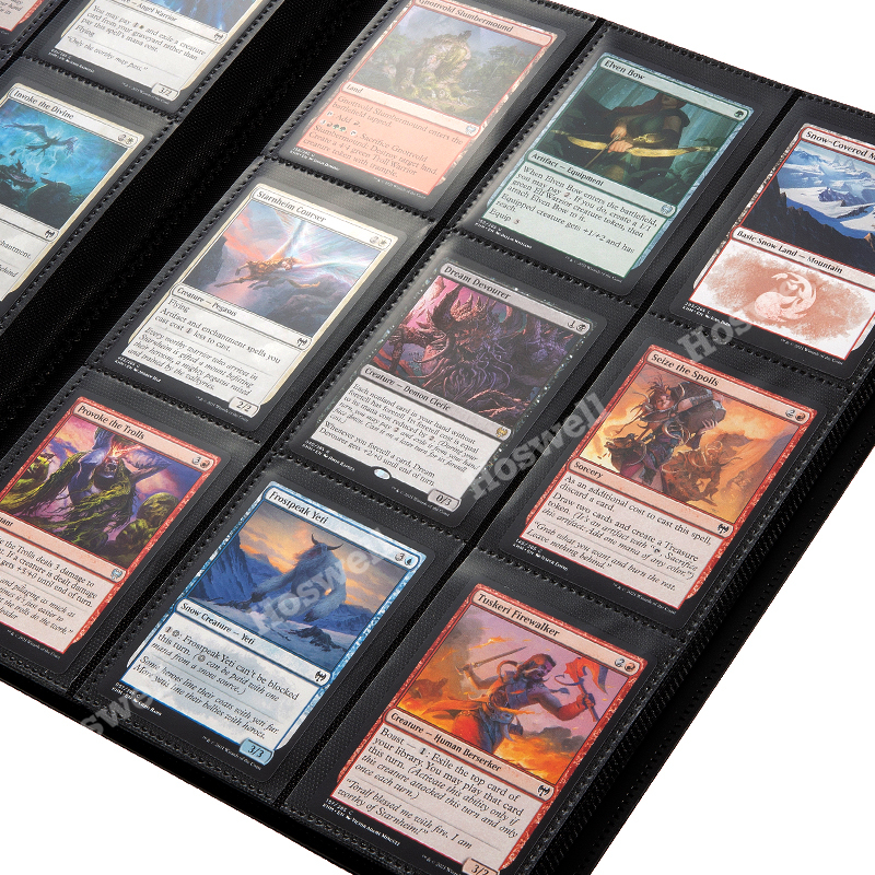 Карманная папка для карточек MTG 9, коллекция 360 карточек, папка для карточек, YGO, футбол, баскетбол