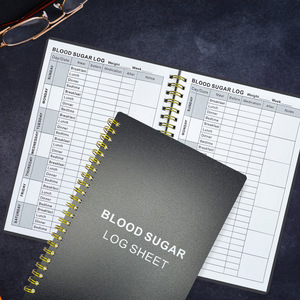 <span class=keywords><strong>Carnet</strong></span> <span class=keywords><strong>de</strong></span> notes <span class=keywords><strong>de</strong></span> tension artérielle en gros, reliure spirale avec <span class=keywords><strong>couverture</strong></span> étanche, suivi des dossiers médicaux <span class=keywords><strong>pour</strong></span> le contrôle quotidien <span class=keywords><strong>de</strong></span> la <span class=keywords><strong>santé</strong></span> des diabétiques - Product Image 6