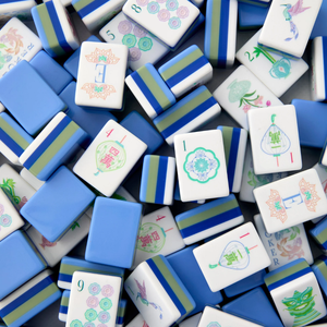 Suministro de Fábrica, Personalizado, en Stock, 36mm, Colores Verde Marfil, Fichas de Juego, Cartas, Cubos, Póker, Viaje, <span class=keywords><strong>Rummy</strong></span>, Juego de Mahjong - Product Image 1