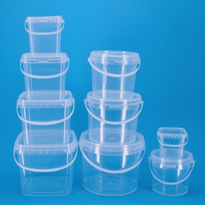 Cubo Pequeño Transparente de Plástico PP, Contenedor Redondo Hermético para Alimentos, Almacenamiento de Señuelos de Pesca y Aparejos - Product Image 3
