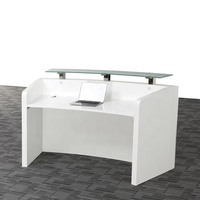Mini comptoir de réception, hôtel, exposition, coin, comptoir de réception médical, mobilier de bureau, comptoir de réception, table de réception de hauteur