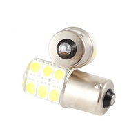 Feux Stop led A MENÉ LA lampe automatique BA15S 1156 BA15D 1157 BAY15D T20 2835 12smd Voiture ampoule Blanc jaune bleu rouge Stroboscopique 12V 12led
