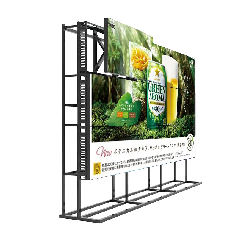 Inç Lg Video duvar 86 65 60 reklam Led 8 Matrix 55 32 ucuz Lcd 46 Inchx46 98 500 inç reklamlar Tv kapalı Shenzhen BRT-46CY71