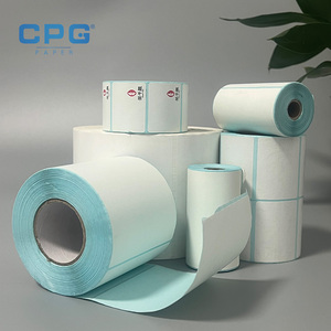 Etiqueta Térmica Personalizada al por Mayor, Impermeable, de 4x6 Pulgadas, Rollo de Etiquetas para Impresora Térmica de Códigos de Barras 4x6 - Product Image 1