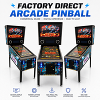 Máquina de Pinball Virtual Arcade con Gráficos Fluidos de 32/42/43/49 Pulgadas 4K, Operada con Monedas, para Entretenimiento Familiar