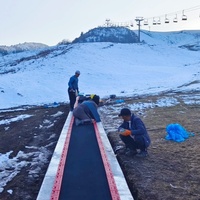 NORTEC Ski Magic Carpet Conveyor Belt Ski Lift untuk Pemula di Lereng Ski dan Taman Salju