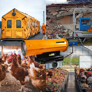 Chauffage à air indirect forcé, haute qualité, chauffage rapide, 85 kW, chauffage indirect au diesel, au kérosène, au fioul pour chantier de construction, tente - Product Image 6