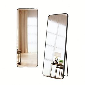 Miroir de sol en verre trempé pleine longueur moderne incassable, cadre de décoration intérieure de luxe pour salon, approvisionnement en usine - Product Image 6