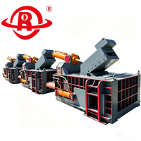 Compacteur de pièces de véhicules usagés et machine d'emballage de matériaux métalliques de rebut de 500 tonnes de Chine