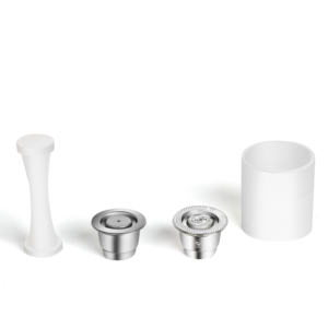 Cápsulas reutilizables de café en polvo de acero inoxidable, taza rellenable Compatible con máquinas <span class=keywords><strong>Nespresso</strong></span> - Product Image 3