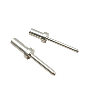 Conector de pin de cobre plateado de alta conductividad, terminal de desconexión rápida para pistola de carga - Product Image 1