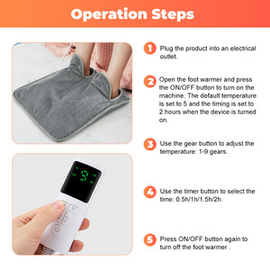 Coussin chauffant en céramique pour soulager les douleurs du corps, du cou, des épaules et du dos, pour les crampes menstruelles, avec une durée de conservation de 6 mois - Product Image 4