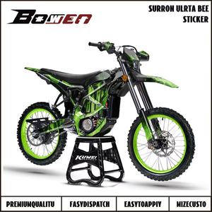 Kit de protection intégrale en vinyle pour Surron Ultra Bee, autocollants graphiques, ensemble de stickers, protection de panneaux de moto, housse de protection pour moto électrique tout-terrain personnalisée - Product Image 1
