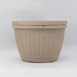 <span class=keywords><strong>Pot</strong></span> de fleur rond en <span class=keywords><strong>plastique</strong></span> céramique différentes tailles de pots de plantes en <span class=keywords><strong>plastique</strong></span> décoration pots de jardinage de fleurs - Product Image 5