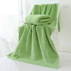 High Quality 100% Cotton Hotel <b>Towel</b> Dobby Woven Wholesale Color Options <b>Bath</b> <b>Towel</b> Collection - Product Image 2