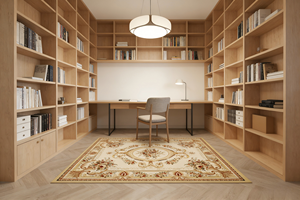 Alfombra Wilton Tejida para Uso Doméstico, Venta al por Mayor de Fábrica, Estilo Nórdico Minimalista, Jacquard, Impermeable, Antimanchas, Hecha a Máquina - Product Image 3