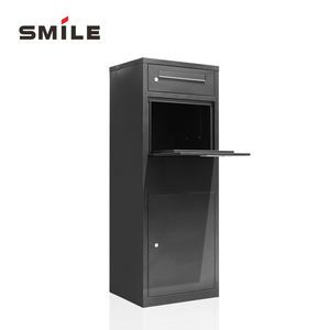 CHNSMILE Anti-Theft <strong>Parcel</strong> <strong>Box</strong> Waterproof Indoor/Outdoor <strong>Security</strong> Mailboxes for Home Garden Post Application Made of Steel - Product Image 2