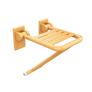 Fuyao <b>Folding</b> <b>Shower</b> <b>Stool</b> My-Q075 150kg Load Capacity Nylon Anti-Slip Bathroom Safety Equipment - Product Image 1