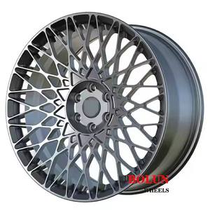 ขอบล้อฟอร์จ18-22นิ้ว5X112 5X120 5X114.3ดีไซน์ตาข่ายสำหรับ Porsche Cayenne Panamera <span class=keywords><strong>Audi</strong></span> BMW Lixiang L7 <span class=keywords><strong>L8</strong></span> L9 ET5 Nio ET7 ES8 - Product Image 5