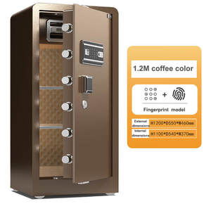 Large 1.2m Home Safe with Key and Electronic Digital <b>Lock</b> Black/coffee Electronic Key Safe <b>Box</b> - Product Image 2