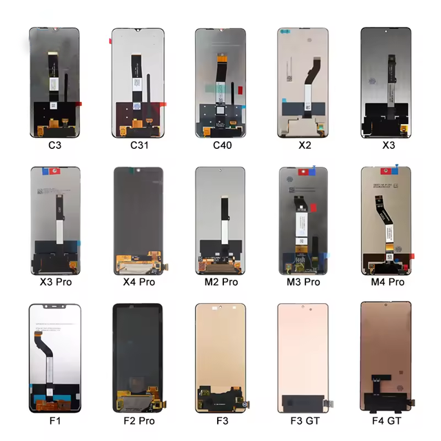 Original High Quality LCD Digitizer Touch Screen Frame Assembly Replacement for Poco F4 GT 1 Year Warranty 100% Tested