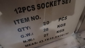 Nhà Máy Bán Buôn Spanners 12-Trong Một 1/2 Mạ Kẽm Thép Carbon Mạ Thép Ratchet Ổ Cắm Cờ Lê - Product Image 6