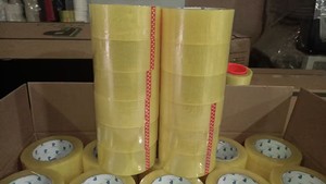 Prix vente ruban adhésif logo personnalisé imprimé expédition emballage en plastique ruban adhésif 200m par carton <span class=keywords><strong>colis</strong></span> de boxe - Product Image 5