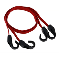 Cordes élastiques de bungee de fabrication chinoise de qualité supérieure avec crochets en plastique Cordes extensibles de bungee avec extrémités à crochets Haute résistance