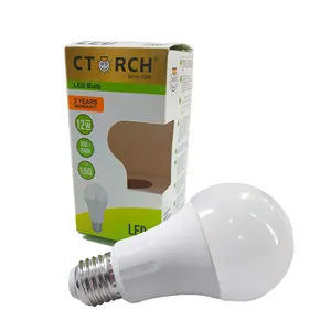 CTORCH 에너지 절약 알루미늄 백색 220v 110v 3w 5w 7w 9w 12w 15w 18w 22w 25w E27 B22 Led 전구 램프 원료