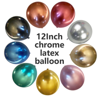 Fournisseur en gros de ballons en latex chromé de 12 pouces, 500 pièces/sac, usine de ballons en latex métallique de Chine, fabricant de ballons de fête