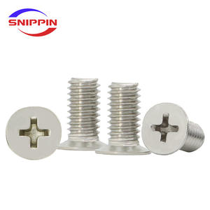 <strong>M2</strong> <strong>M2</strong>.5 M3 M4 M5 M6 304 Steel 120 Degree Countersunk Thin Head <strong>Screw</strong> Flat Cross Metric <strong>Screws</strong> Bolt Phillips Thin Flat Head Bolts - Product Image 5