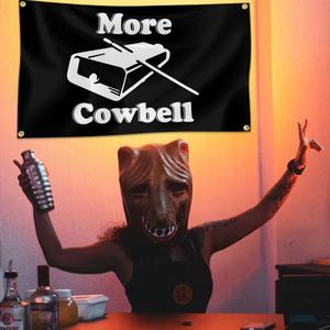 Tapiz Decorativo de Pared More Cowbell de 3x5 pies para Habitación, Dormitorio Universitario, Sala de Estar - Product Image 2