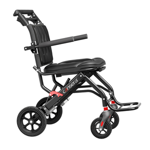 Sedia a Rotelle Manuale Cansera Modello 56-Nero in Acciaio/Lega di Alluminio per Uso Ospedaliero e Domestico Prezzo all'Ingrosso - Product Image 2