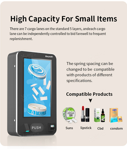 Party club piccolo distributore automatico a parete con pagamento Cashless Snus e Cig distributore automatico per la vendita - Product Image 6