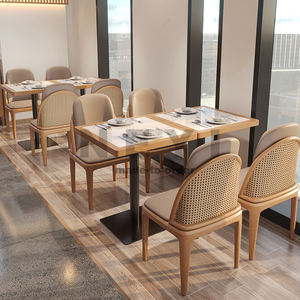 Bester Preis Retro Vintage Antique Wooded Cafe Coffee Shop Tische und Stühle Set für Restaurant Cafe Bar Möbel verwendet - Product Image 4