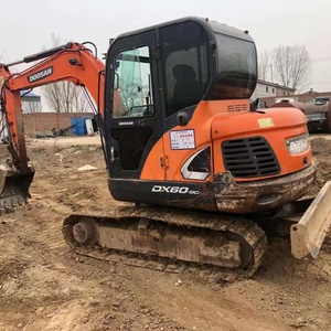 Excavadora Usada Doosan DX60 de 7.8 Toneladas, Tipo Oruga, Modelo 2022, con Bajas Horas de Trabajo, Motor y Bomba como Componentes Principales, en Venta - Product Image 6