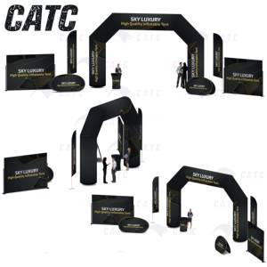 CATC Massive Outdoor Branded Events Inflatable Arches Blower Included Exhibition Advertising <strong>Pop</strong>-<strong>up</strong> Banners For <strong>Display</strong> - Product Image 2