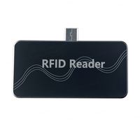 Lector de Mano RFID UHF Mini USB Tipo C de 902-928MHz/865-68MHz con Distancia de Lectura de 20cm