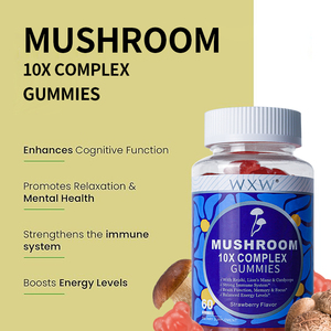 OEM Vente en gros Complément alimentaire Gommes aux champignons Stimulation de l'énergie Bonbons vitamines aux champignons - Product Image 4