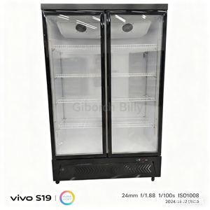 Thiết bị làm lạnh kính cửa thương mại hiển thị tủ đông dọc đồ uống tủ lạnh bia mát đồ uống hiển thị tủ lạnh - Product Image 5