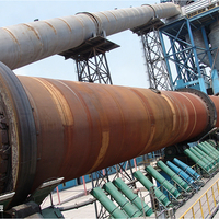 Nouveau Honeke 2.0*45m Engrenage de roulement pour petit four rotatif, longue durée de vie, pour la calcination du ciment, du clinker et du chaux, avec moteur de boîte de vitesses 37000W
