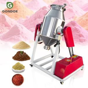 Mezcladora Rotativa Vertical Pequeña de Acero Inoxidable para Mezclar Especias y Condimentos en Polvo, Capacidad de 20 kg - Product Image 1