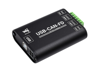 Adaptor USB dapat FD Dual Channel, komponen diagnostik otomotif isolasi 3000V tingkat Baud 5Mbps