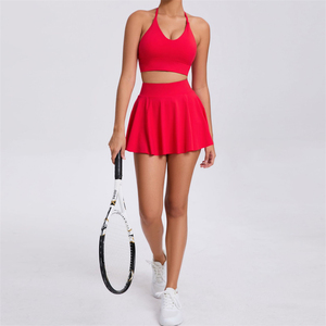 Tenue de tennis pour femmes, respirante, absorbant l'humidité, confortable, vêtements de tennis pour filles avec un design élégant - Product Image 3
